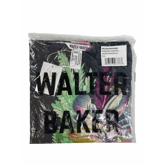 Walter Baker Paradise Sarong, Grand Magnolia. One Size Fit. NEW With Tags! - Picture 5 of 8